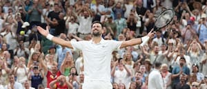 A los 39 años, Djokovic también persigue un sueño: más de cinco horas para seguir en Wimbledon (y se viene Sinner)