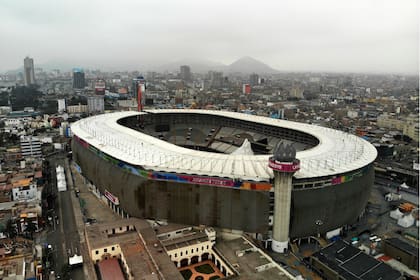 Una imagen reciente del Estadio Nacional de Lima, que será el epicentro de la fiesta panamericana de este vienes