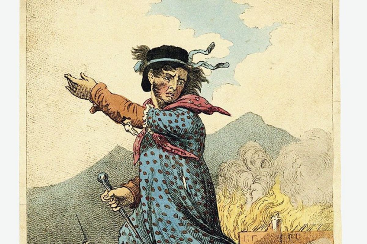Una imagen recrea la rebelión de quienes invocaban a Ned Ludd