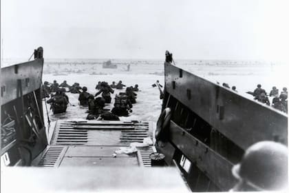 Una imagen tomada el 6 de junio de 1944 durante el Día D