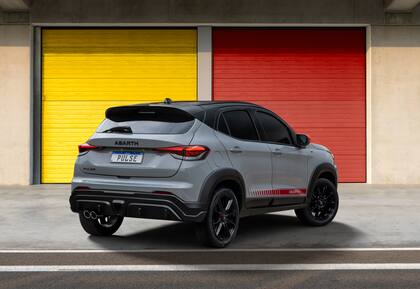 Una imagen trasera del Abarth Pulse