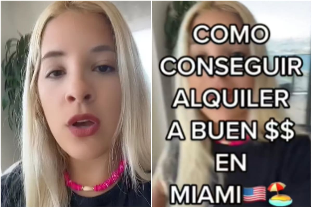 Una influencer argentina compartió algunos consejos para conseguir buenos precios para de alquileres en Miami (Crédito: Captura de video/TikTok)