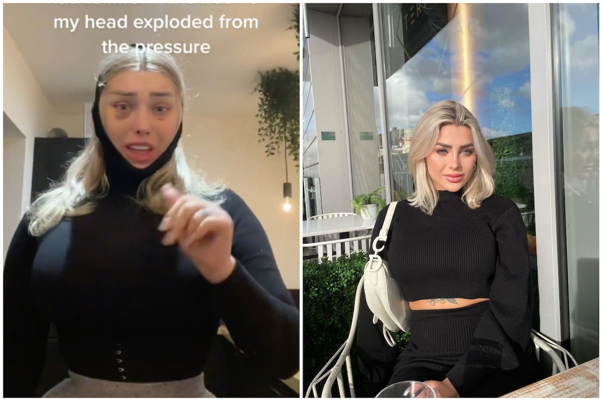 Una influencer de OnlyFans contó la terrible experiencia que vivió en un vuelo tras someterse a un par de cirugías