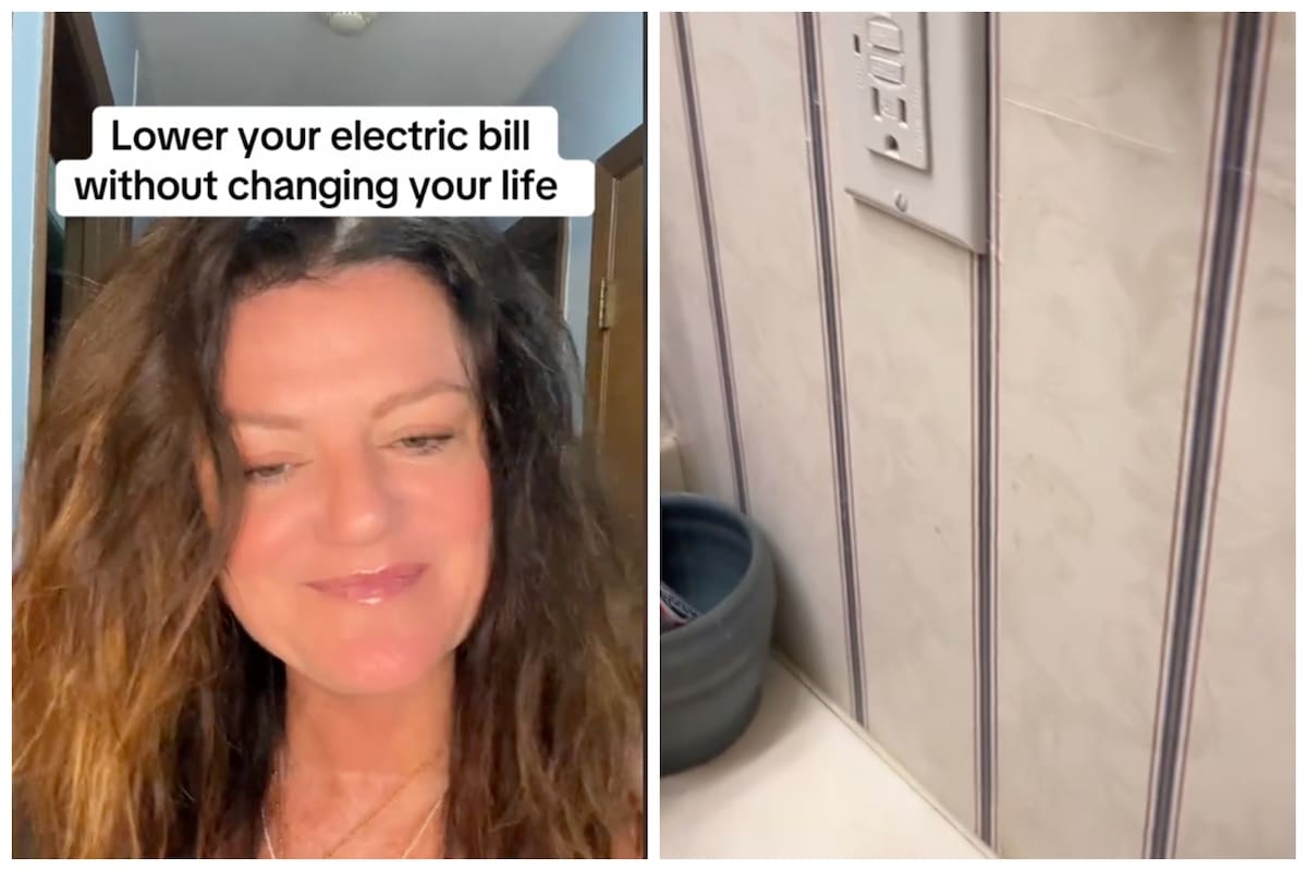 Una influencer de Tiktok da un consejo para reducir el consumo de energía en los hogares