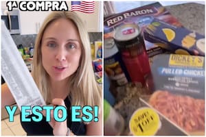 Una influencer española quedó sorprendida con la cantidad que gastó en sus primeras compras en Estados Unidos