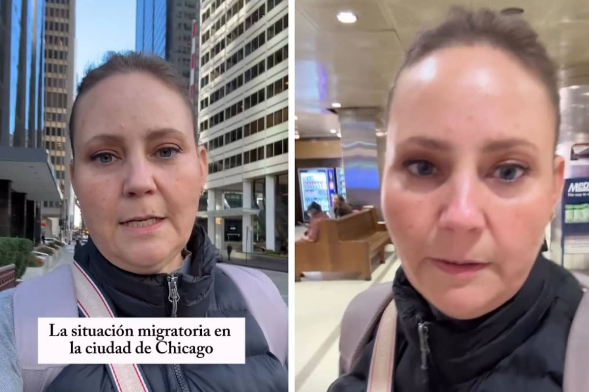 Una influencer mexicana dio consejos a los migrantes por las redadas del ICE en Chicago