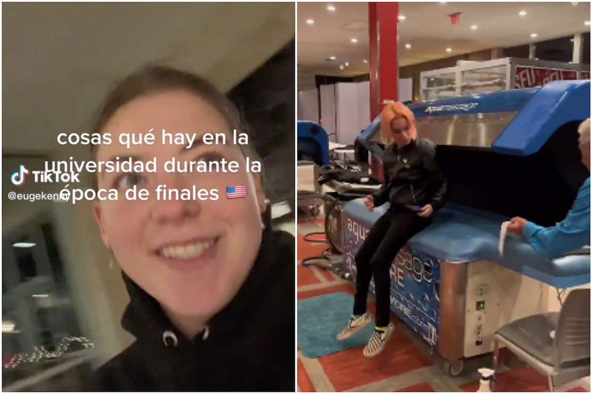 Una influencer mostró cómo es su vida en EE.UU., incluido el campus en el que estudia