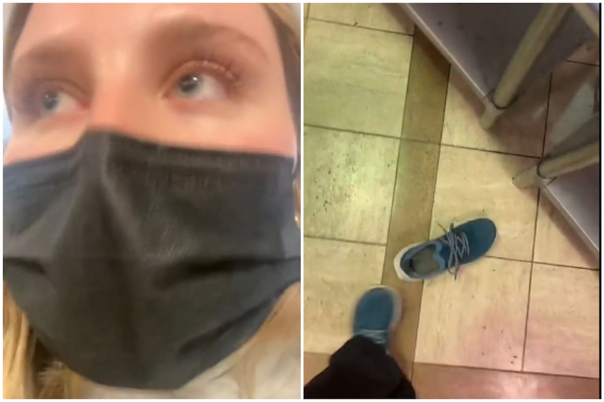 Una influencer mostró los tips para viajar en avión