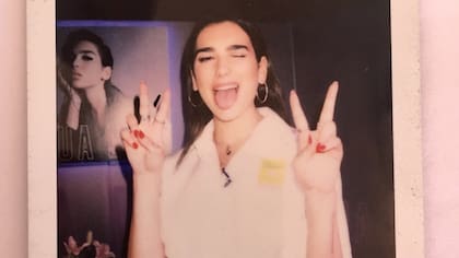 Una instantánea antes de su show del lunes pasado en Vorterix