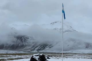 Intensa nevada en pleno verano en Malargüe