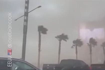 Una intensa tormenta causó estragos en Las Vegas