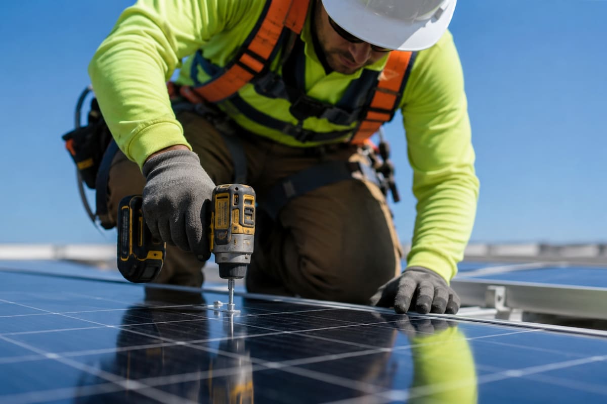 Una investigación en un proyecto de energía solar en Illinois permitió recuperar más de 110 mil dólares para trabajadores mal remunerados