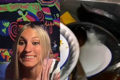 Una joven alquiló un departamento en Pinamar y lo dejó en pésimas condiciones