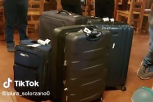 Una joven bromeó con la manera en la que viajan los latinos en comparación con los europeos