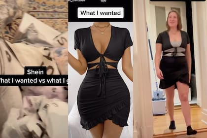 Una joven comparó la ropa que pidió en Shein con la que recibió y la atacaron en redes sociales