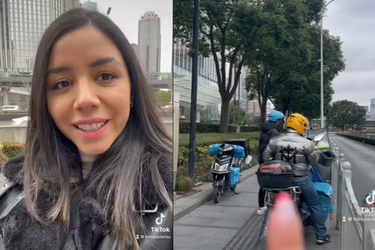 Una joven compartió cómo es el servicio de paquetería en China y esto sorprendió principalmente a los latinos