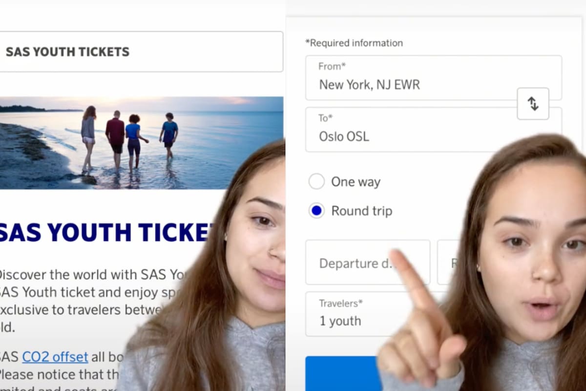 Una joven compartió un truco para conseguir vuelos a los mejores precios