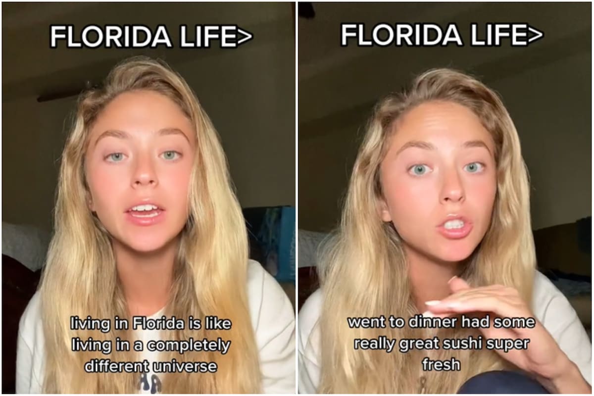 Una joven contó en su cuenta de TikTok como es vivir en el sur de Estados Unidos