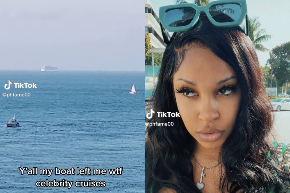 Una joven contó que el crucero en el que viajaba la abandonó y se volvió viral