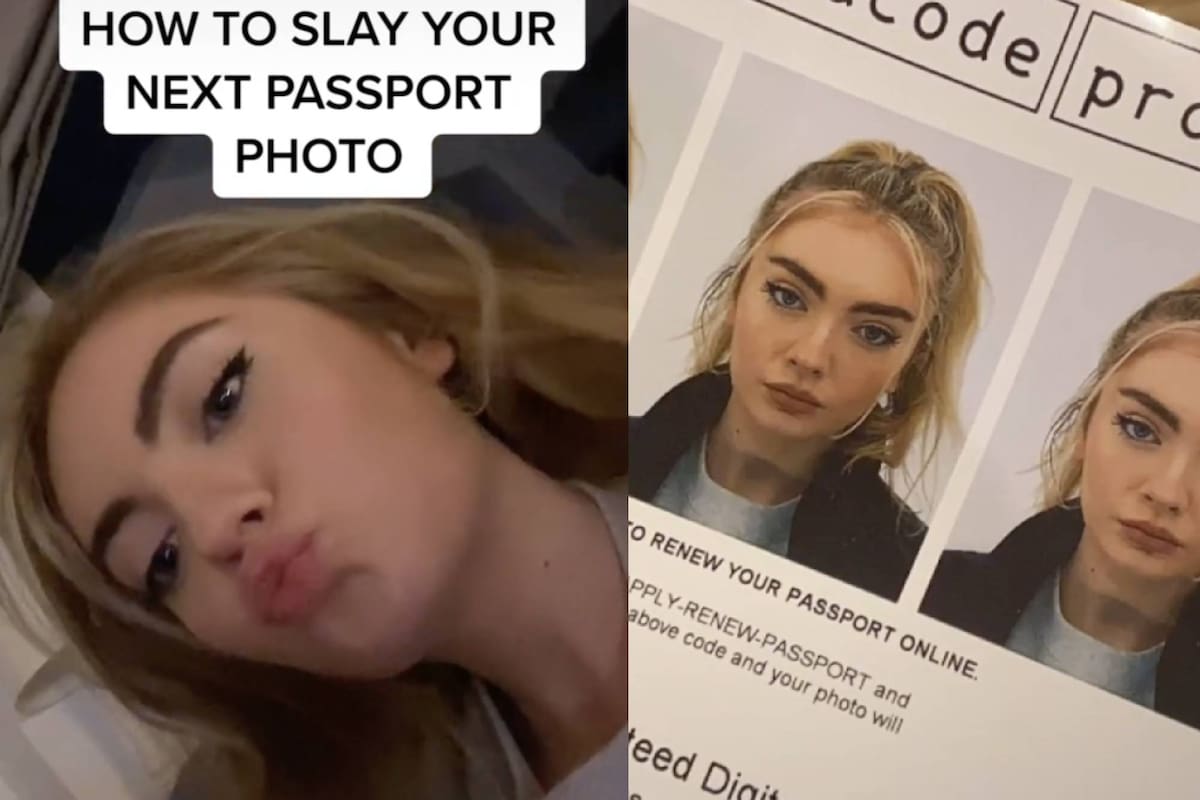 Una joven creadora de contenido consideró que la manera en la que se coloca el rostro es esencial para lograr buenas fotos carnet