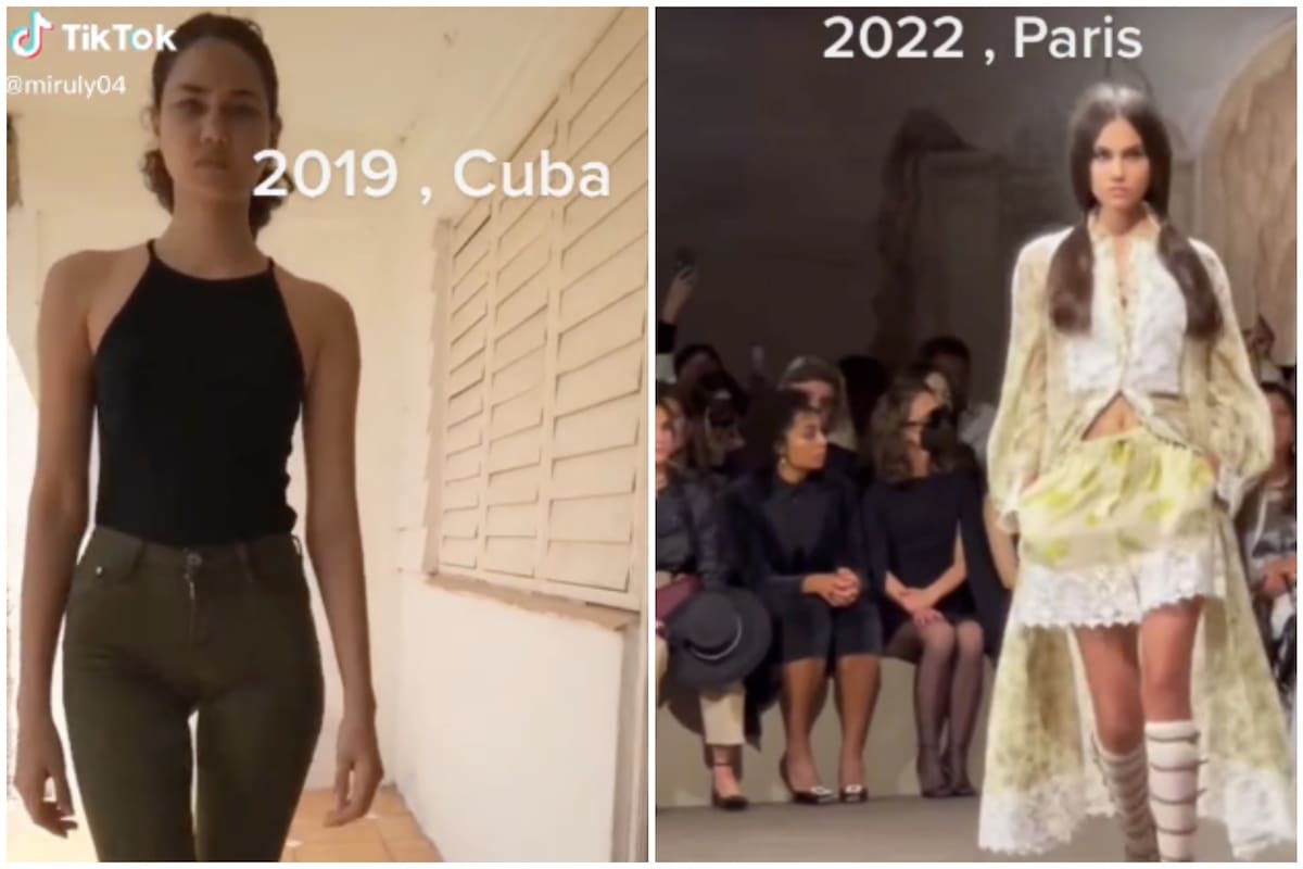 Una joven cubana reveló todo el "detrás de escena" de la industria de la moda, en especial las increíbles exigencias de las agencias de modelos