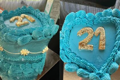 Una joven de Australia pidió una torta de cumpleaños, pero el resultado no fue el esperado