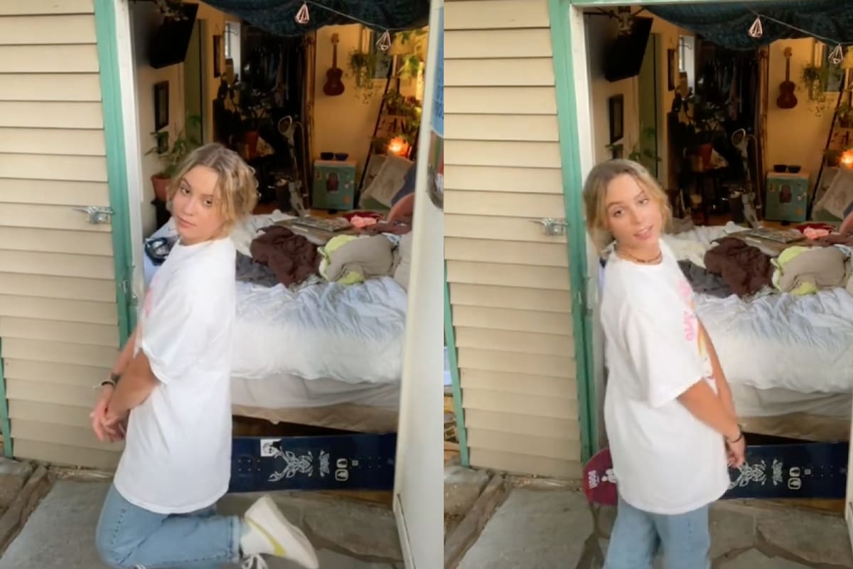 Una joven de Idaho renovó un cobertizo, lo convirtió en un refugio acogedor y ahora vive sin pagar alquiler en EE.UU.