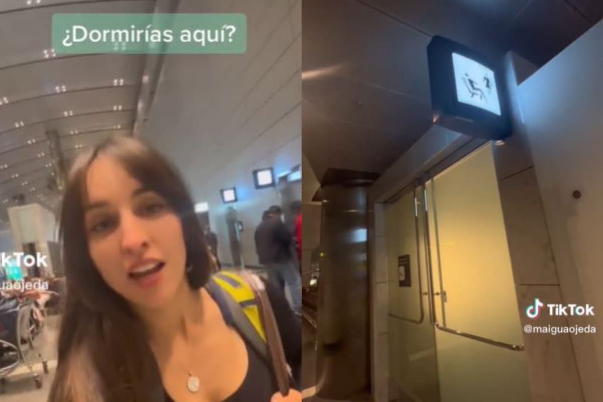Una joven encontró dentro del Aeropuerto de Doha un área perfecta para descansar y la mostró en sus redes sociales