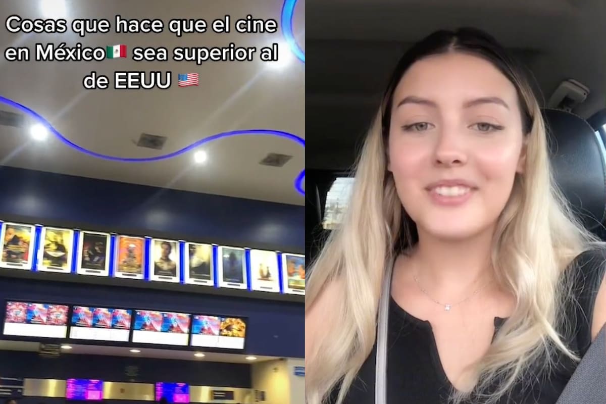 Una joven enlistó todo lo que la hizo enamorarse de los cines de un país latino y lo compartió en Tiktok