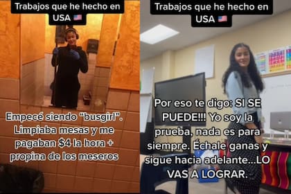 Una joven latina compartió en TikTok su recorrido desde que llegó a EE.UU.