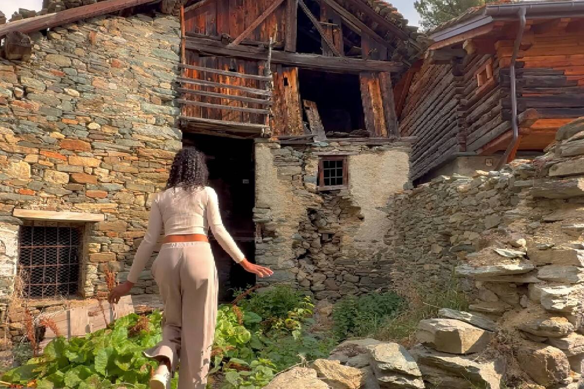 Una joven latina compartió su experiencia al comprar una casa de un euro en Italia