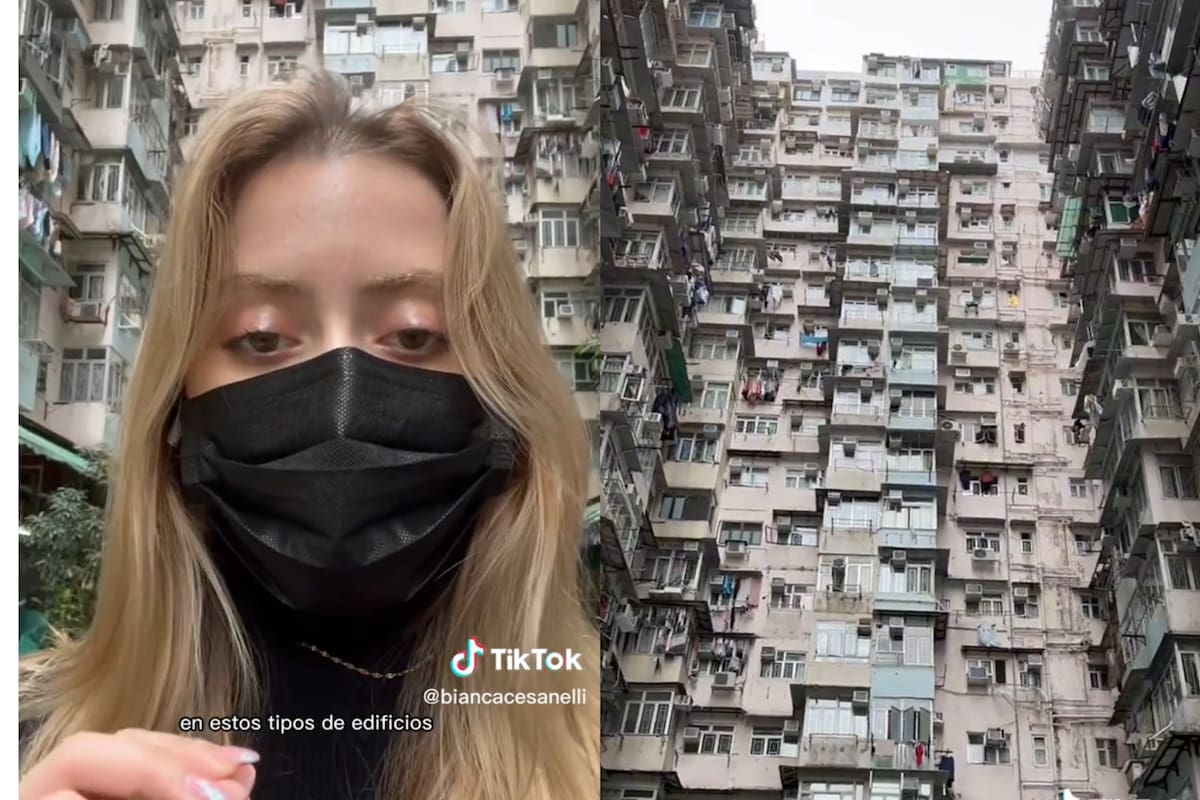 Una joven mostró cómo se vive en las "jaulas" chinas