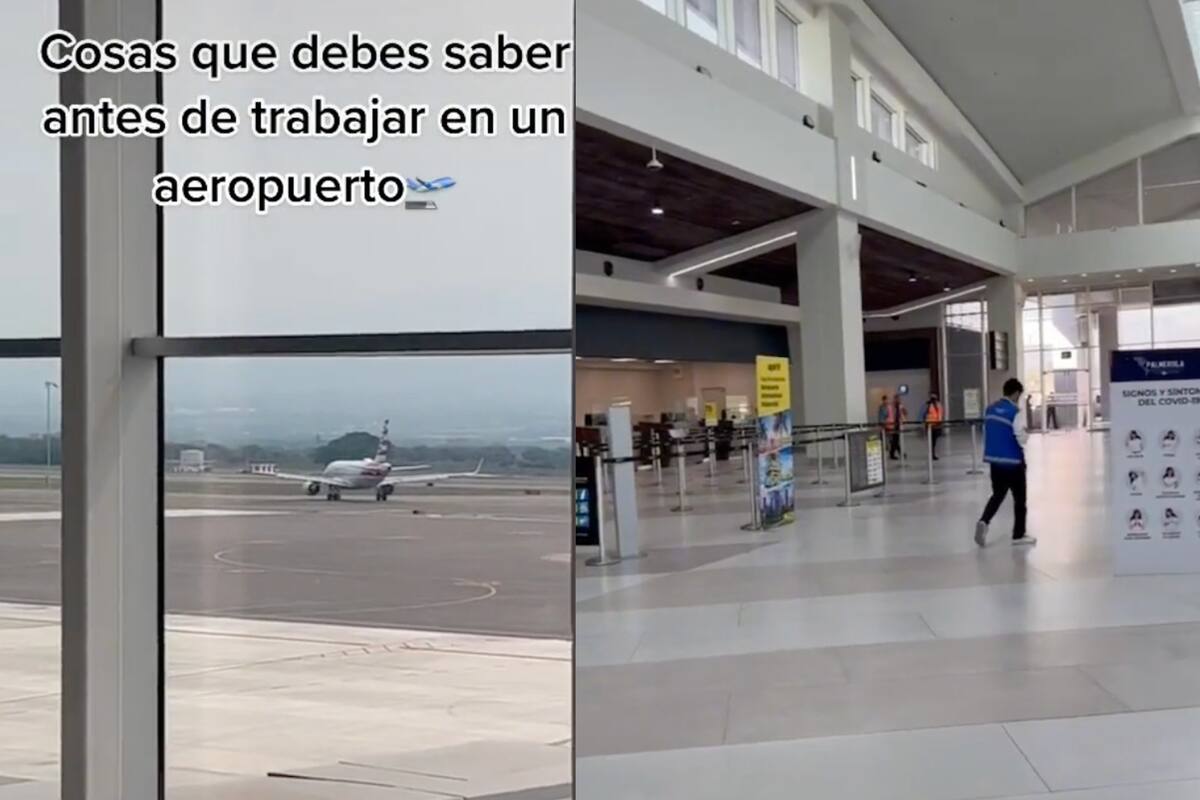 Una joven reveló todo lo que hay detrás de los trabajadores de un aeropuerto; al menos así es su experiencia en Honduras
