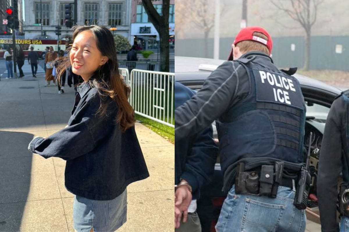 Una joven surcoreana fue detenida por ICE al salir de una audiencia migratoria para renovar su visa