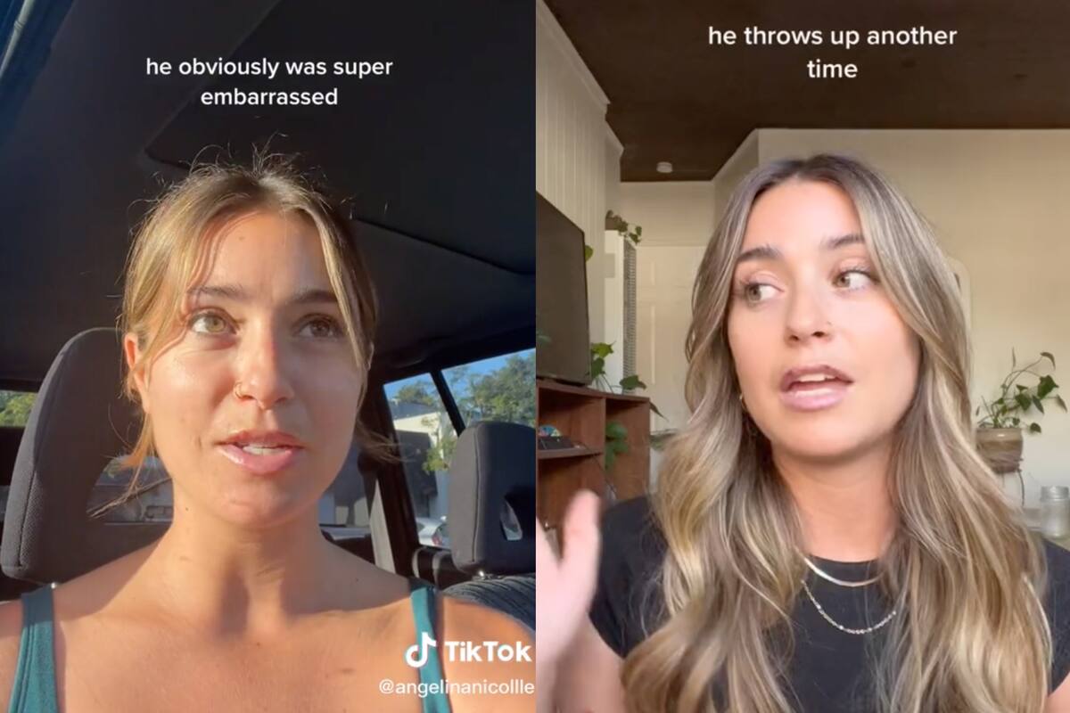 Una joven tiktoker compartió su "traumática" experiencia apenas iniciado un vuelo de 10 horas