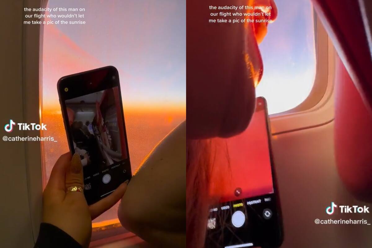 Una joven vivió una irritante situación durante un vuelo y decidió compartir los detalles en redes sociales