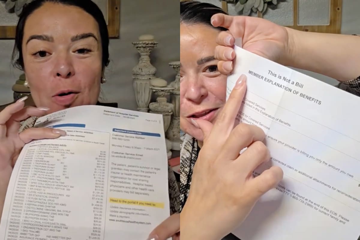 Una latina compartió en su cuenta de TikTok cuánto cuesta la salud en Estados Unidos