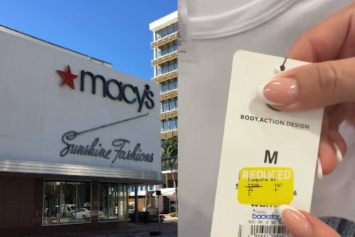 Una latina en EE.UU. reveló el área secreta de Macy's con ropa barata y precios reducidos