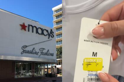 Una latina en EE.UU. reveló el área secreta de Macy's con ropa barata y precios reducidos