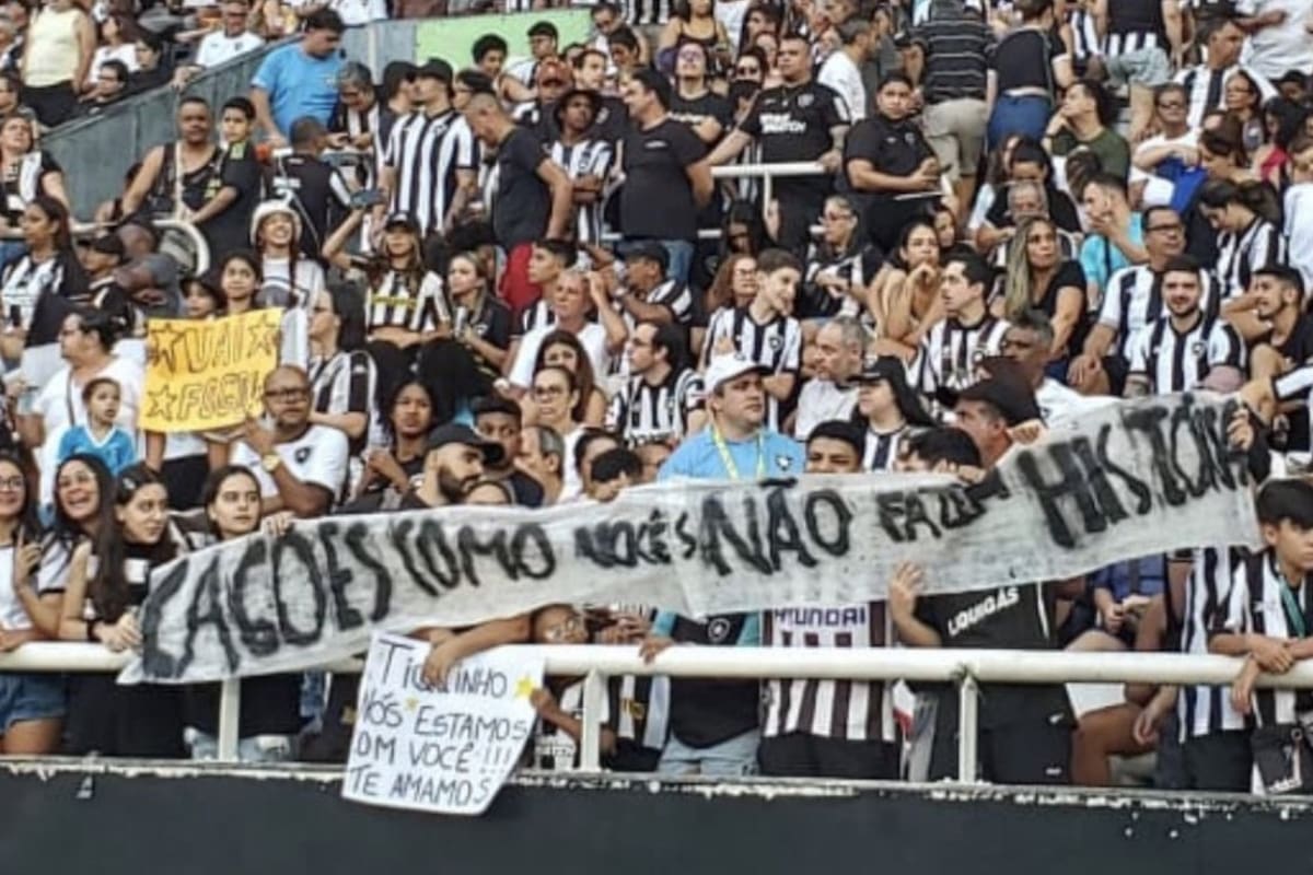 Una leyenda que lo dice todo: el enojo de los hinchas de Botafogo luego de perder el título de manera increíble