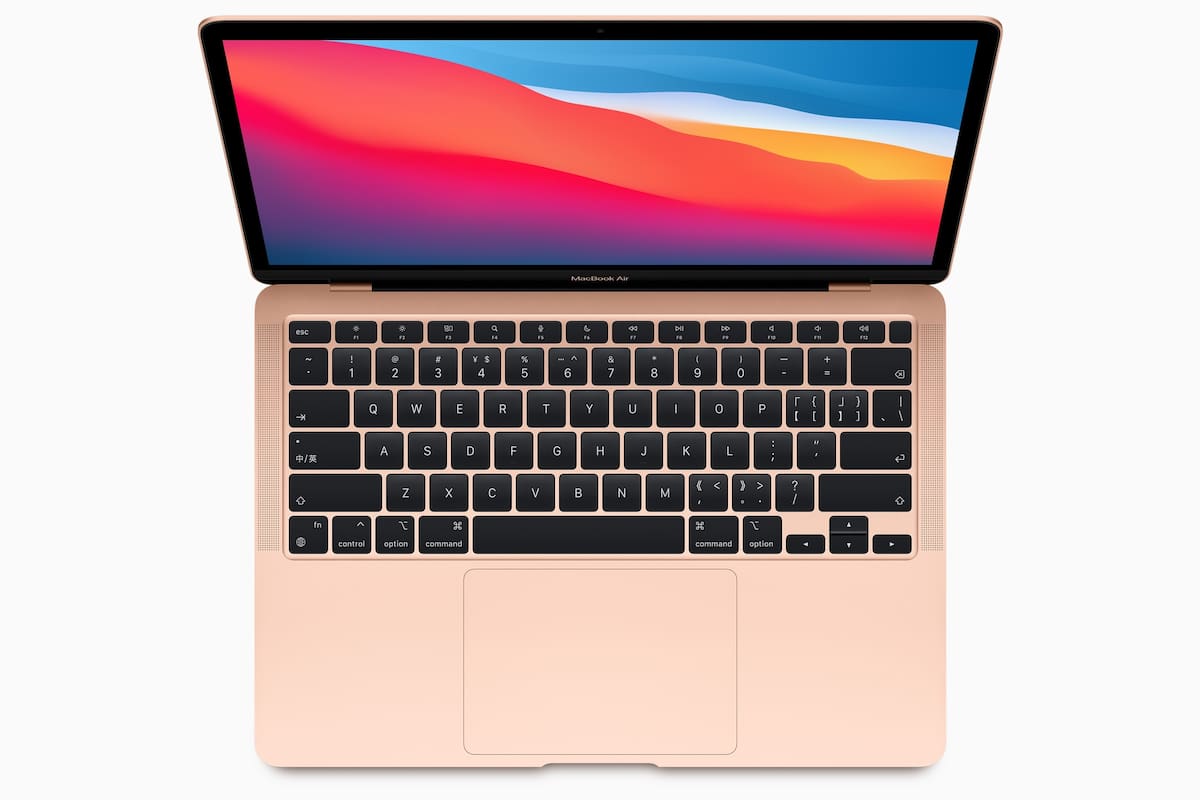 Una MacBook Air con chip M1 presentada en noviembre último