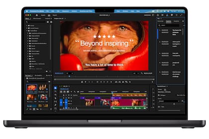 Una MacBook Pro con chip M5