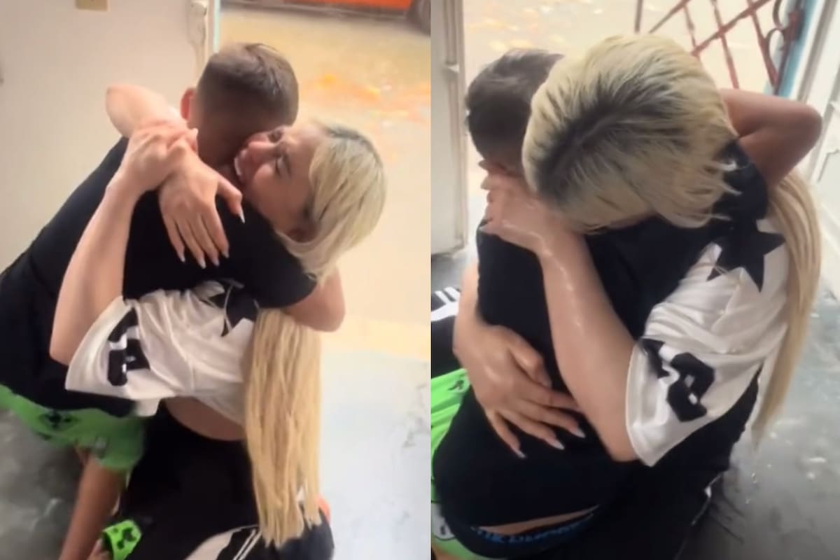 Una madre cubana se reencuentra con su hijo luego de tres años y el video se volvió viral