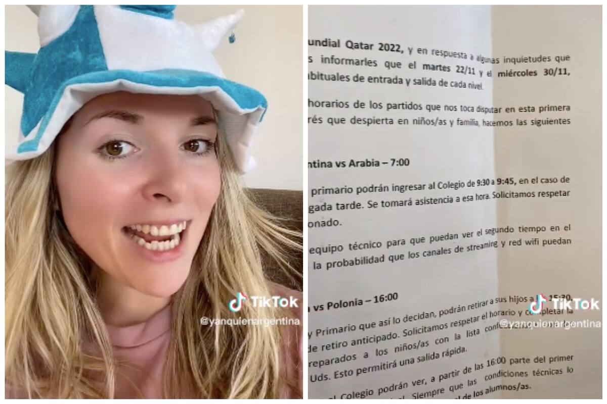 Una madre estadounidense quedó sorprendida al recibir un aviso de la escuela de su hijo en Argentina