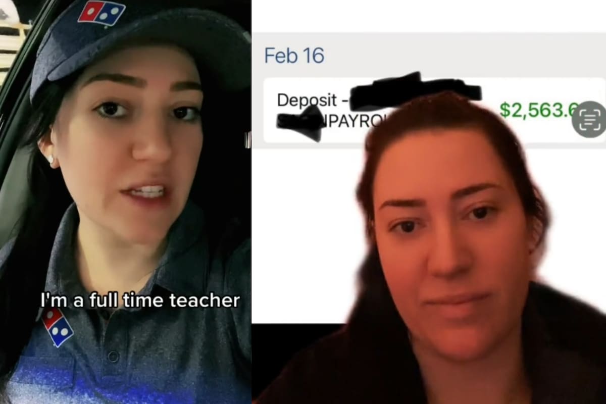 Una maestra evidenció su situación de trabajo en Estados Unidos