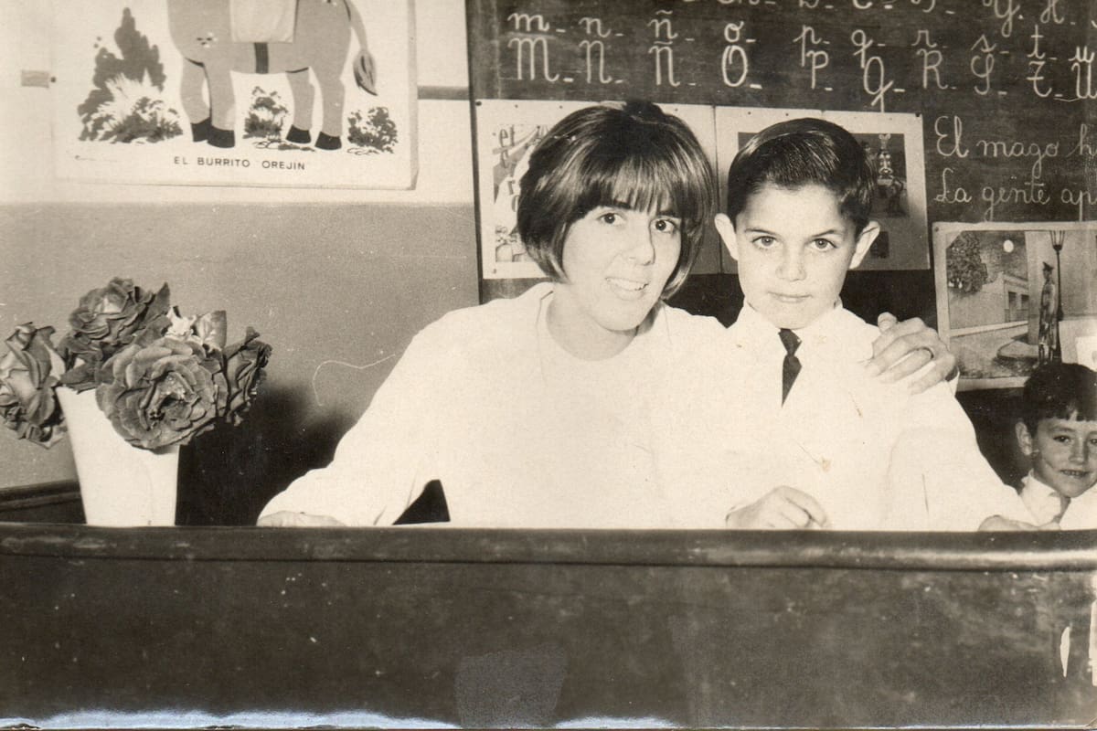 Una maestra se lo anticipó: la actuación corría por sus venas y un día triunfaría bajo los reflectores