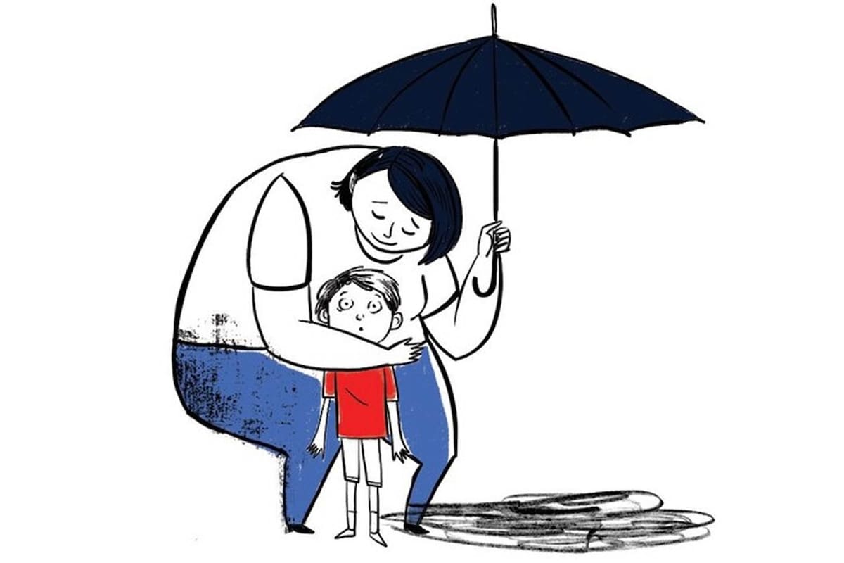 Una mamá que quiere un hermanito para su hijo.