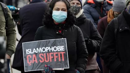 Una marcha contra la discriminación en París