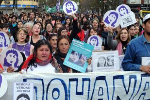 Una marcha en La Plata por Johanna Ramallo, desaparecida en Berisso, víctima de la trata de personas
