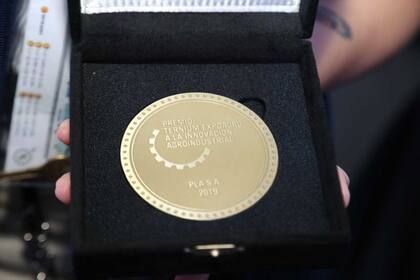 Una medalla de Oro